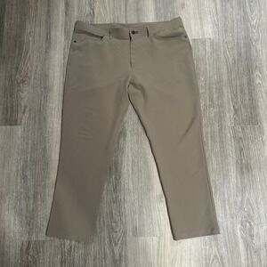 Public Rec Dealmaker 5-Pocket Pant Mens 40x30 Ash (Beige) Peformance All Season